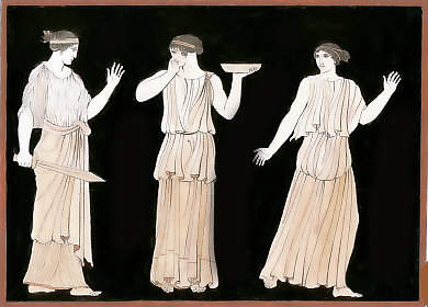 Medea, on Jason´s Request, Persuades Pelia´s Daughters to Cut and Boil Their Father Promising it Will Restore His Youth