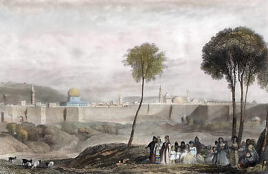 Jerusalem, with the Walls