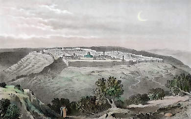 Jerusalem from the Mount of Olives