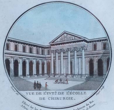 Vue de l'Int.r de l'Écolle de Chirurgie