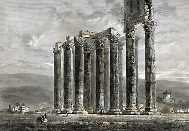 Temple of Jupiter, Athens 
