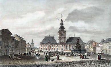 Marktplatz in Mannheim