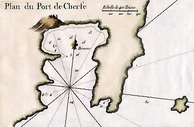 Plan Du Port De Cherfe (Serifos)
