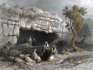 Façade of the Tombs of the Kings, Jerusalem