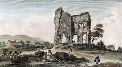 II.e. Vue des Ruines du Temple de Janus à Autun