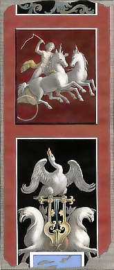 Apollo, Swan and Griffins