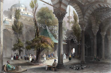 Court of the Mosque of Bajazet