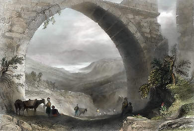 View Through the Aqueduct Baghtch&egrave; Keu&iuml;
