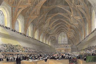 Westminster Hall, Trial of Warren Hastings