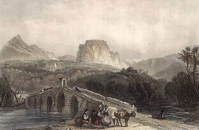 The Castle of Cassano, Calabria