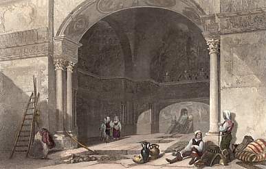 Vestibule of La Ziza, a Moorish Villa Near Palermo