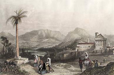 Scene in Benevento, the Principality of Talleyrand, Calabria