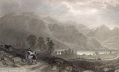 Loch Long, from Glencroe, Argylshire, West Highlands