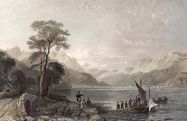 Loch Lomond, from Below Tarbet, Dumbartonshire