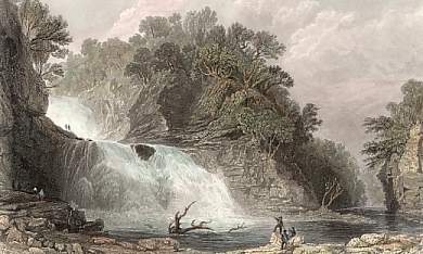 Corra Lynn, on the Clyde, Lanarkshire