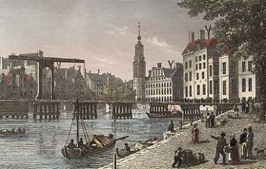 View on the Amstel, Amsterdam
