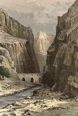 Kelat-I-Nadir, Gorge D´Arghavan-Chah