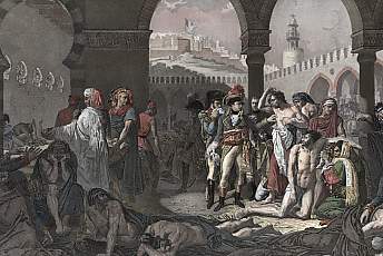 Le Général Bonaparte Visite Les Pestiférés de Jaffa, 11 Mars 1799