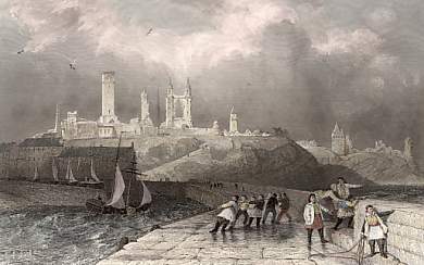 St Andrews from the Pier, Fifeshire
