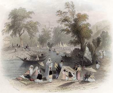 Scene on the Barbyses, in the Valley of The Sweet Waters