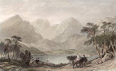 Loch Lomond, from the Road Above Inversnaid Mill