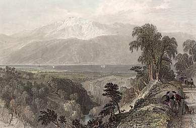 Loch Ness from Above the Fall of Fyers