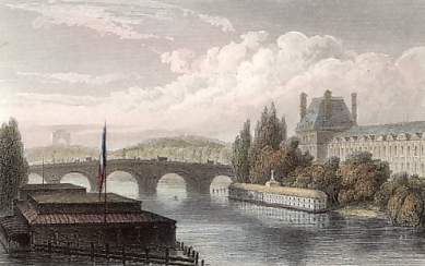 Pont Royal et Palais Des Tuileries