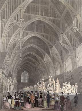 Public Exhibition of Frescoes & Sculpture in Westminster Hall