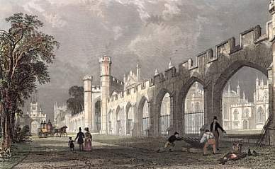 The Palace of the Bishop of  Durham,  at Bishop Auckland