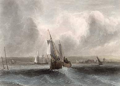 Hurst Castle, Lymington River, Hampshire