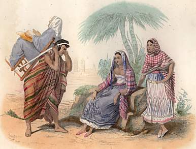 Mexique, Mendiante et Dames De Guadalaxara