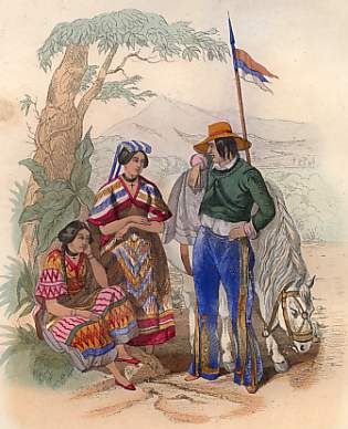 Mexique, Métisses et Guerilleros Du Mechouacan