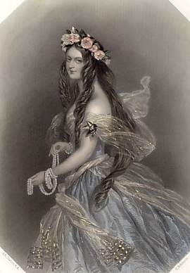 The Lady Clementina Villiers as Ondine