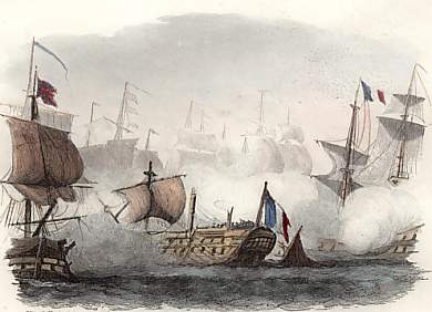 Combat De Santo Domingo, 6 Février 1806