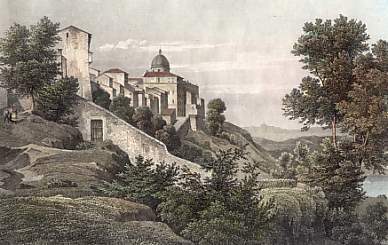 Castle Gandolfo, Im Albaner Gebirge