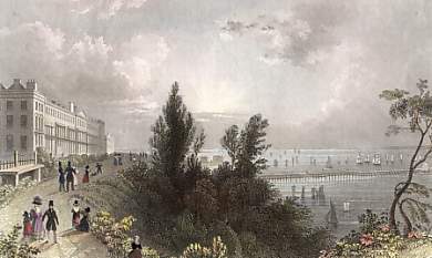 Southend Terrace, Essex, Shewing the Mouth of the Thames