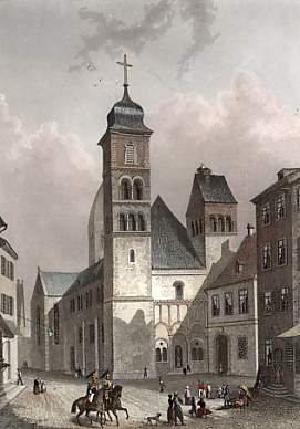Kirche St Foi Zu Schlettstadt, Vordere Ansicht