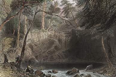 The Indian Falls, Near Cold-Spring, Opposite West Point