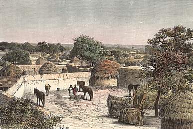 Wourno, Vue Prise à L´intérieur De La Ville