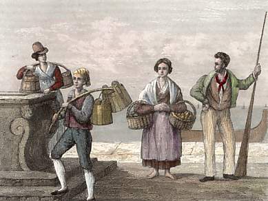 Venezianische Trachten