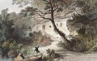 Warkworth Hermitage, Northumberland