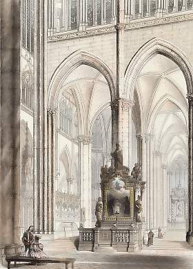 Capelle Von Notre Dame Du Puy, Kathedrale von Amiens
