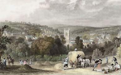 View of the Town of Bodmin, Cornwall