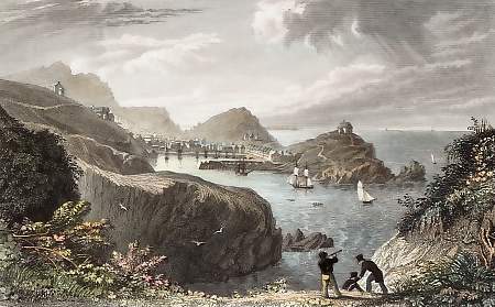 Ilfracombe Town & Harbour, Devonshire