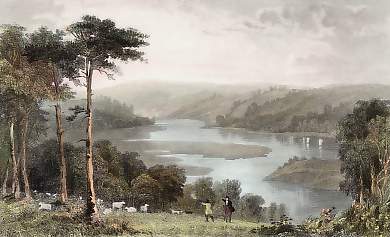View of the River Dart, Looking Towards Totness