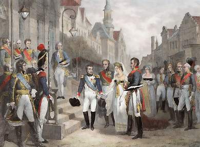 Napoléon Recoit à Tilsitt La Reine De Prusse, 6 Juillet 1807