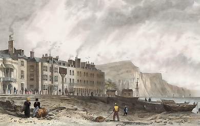 The York Hotel, and Library, Sidmouth