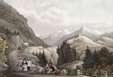 Bergfestung Lesseillon Und Die Cenis-Strasse