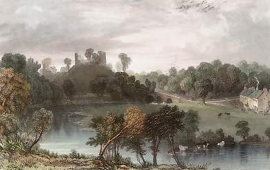 Mitford Castle, Northumberland