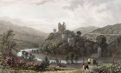 Oakhampton Castle, Devonshire